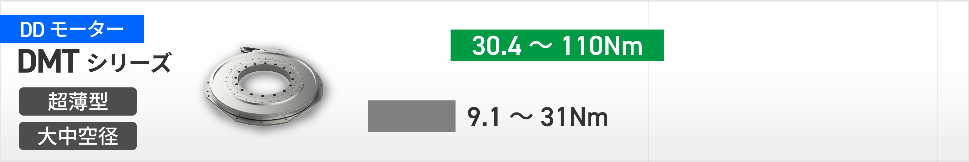 HIWIN DDモータートルク表DMT